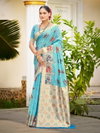 Gulabi Cotton By Bunawat Cottan Silk With Meenakari Saree Exporters In India